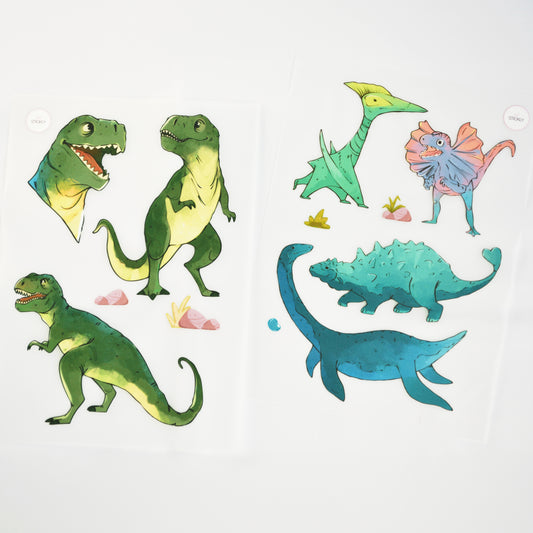 Artstickly Bügelbilder Dino Rex A5-Set für Kinder, Babys