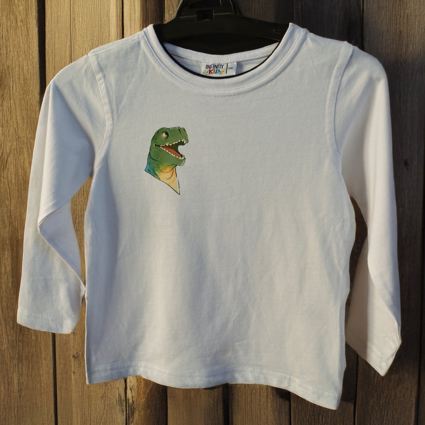 Artstickly Bügelbilder Dino Rex A5-Set für Kinder, Babys