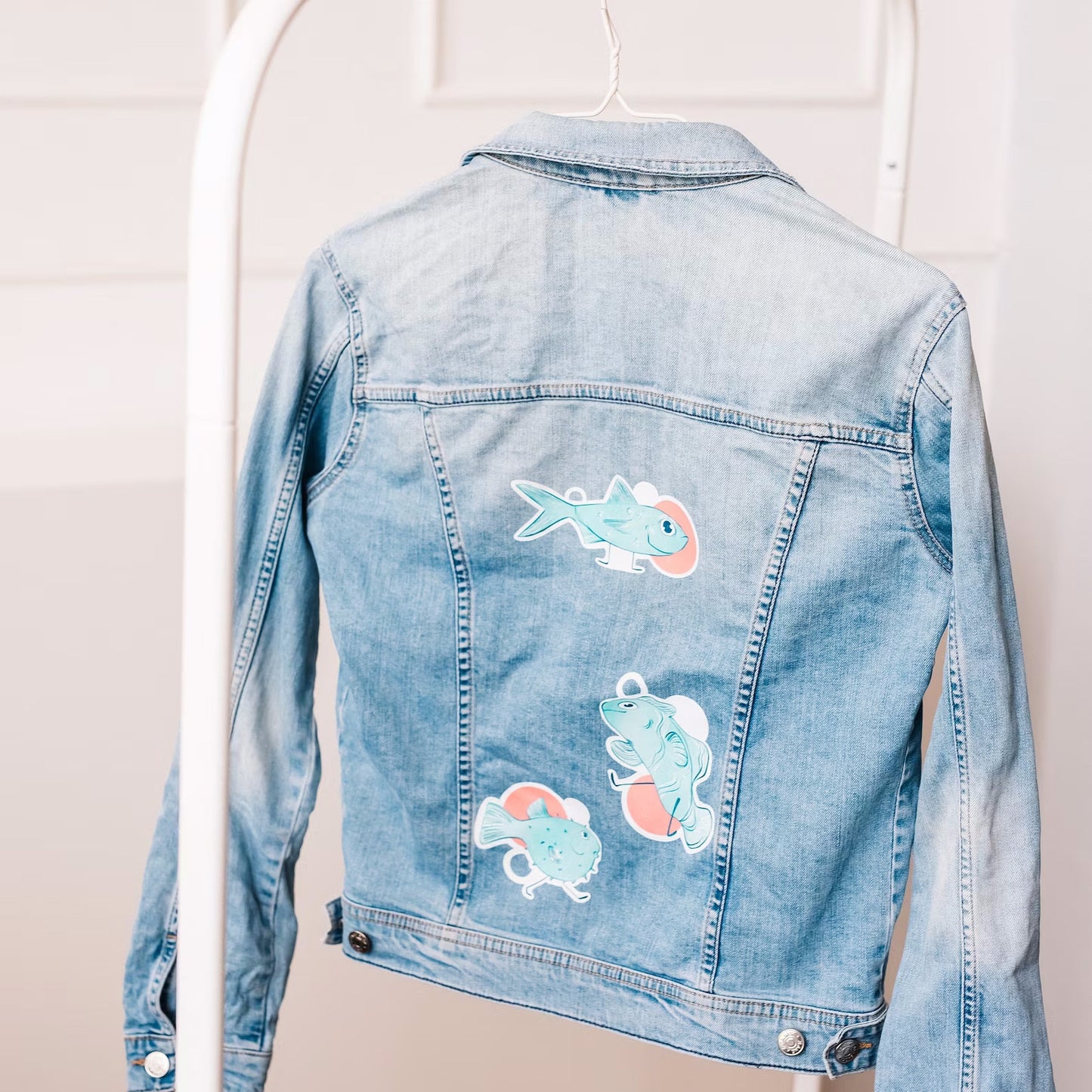 Artstickly Bügelbilder Fisch A4-Set für Kinder Babys