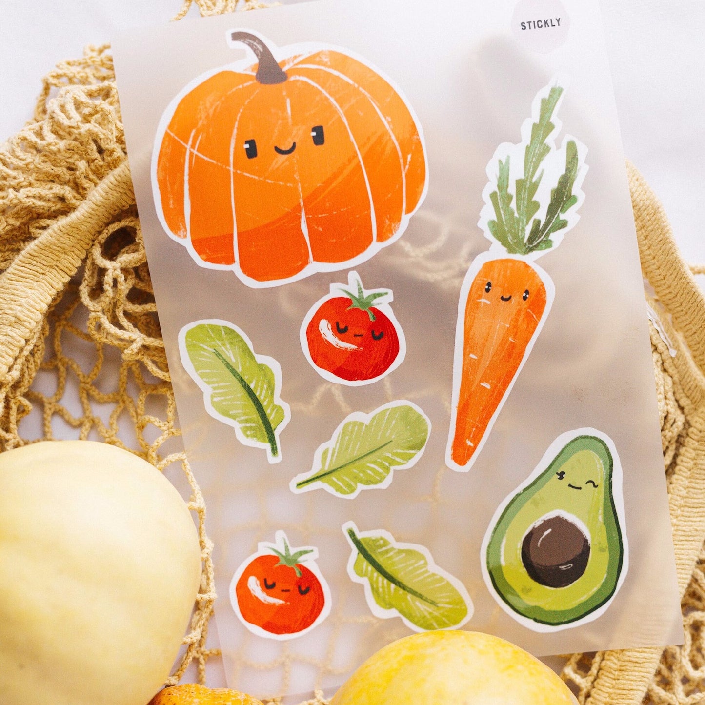 Artstickly Bügelbilder Gemüse A5-Set, 2 Bögen für Kinder, Babys